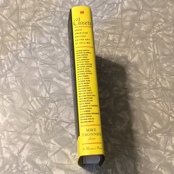 5/$25 Closers Mike Tronnes Great American writers on the Art of Selling 1998 1st - Picture 11 of 12